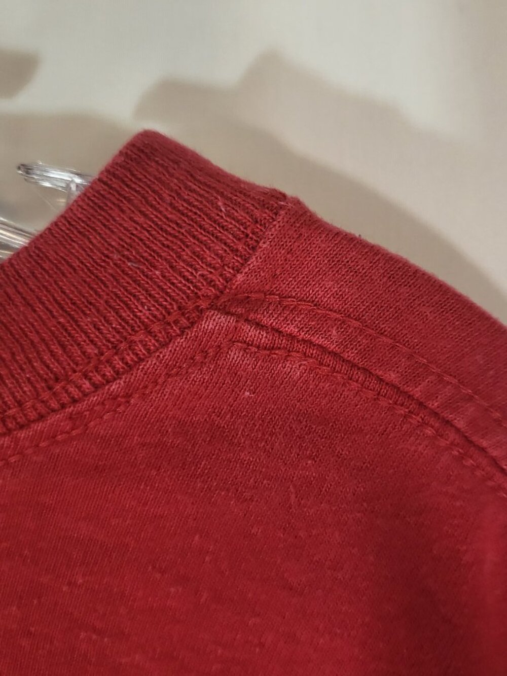 Adidas Vintage Y2K Woman's Arkansas Razorback Long Sleeve T Shirt Size XL Red - Picture 6 of 10